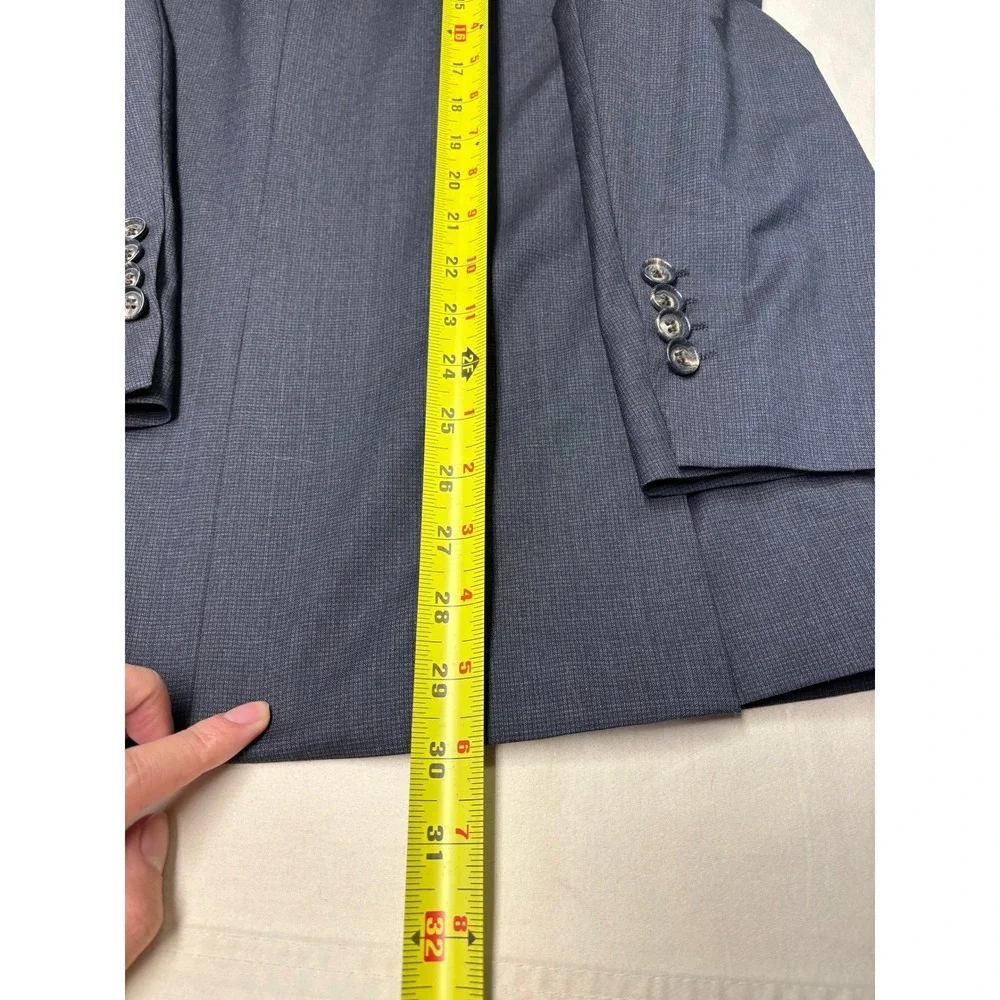 Hugo Boss x Reda Pasolini Movie Suit Jacket Mens 36R Navy‎ Super 110s Wool
